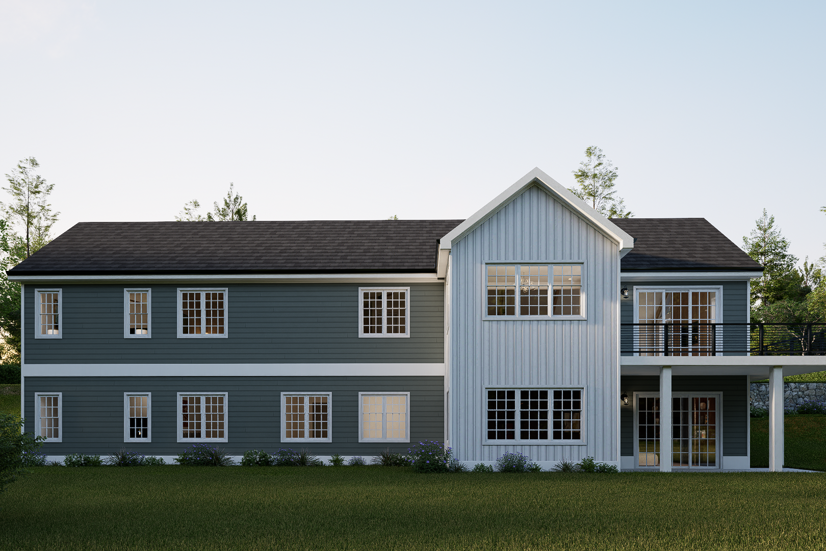 Rear elevation